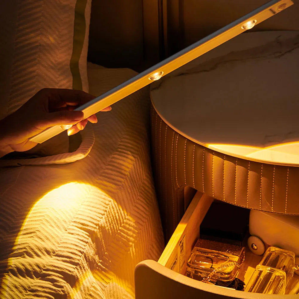Ultra-Thin Motion Sensor LED Night Light – USB Rechargeable