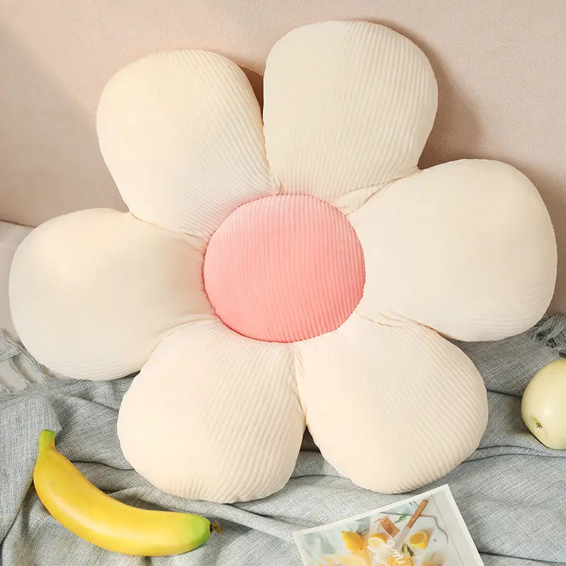 Sunflower & Daisy Petal Pillows – Cozy Home Décor