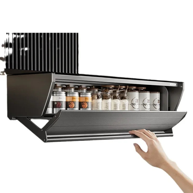 Modern Minimalist Folding Kitchen Cabinet – Space-Saving