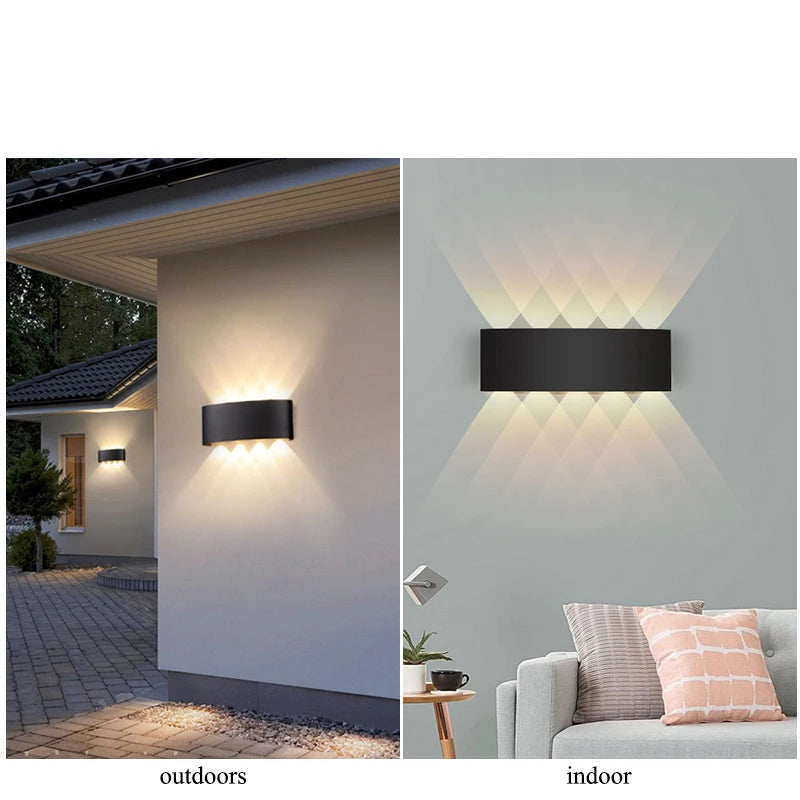 Up & Down LED Wall Lamp – Indoor & Outdoor Lighting