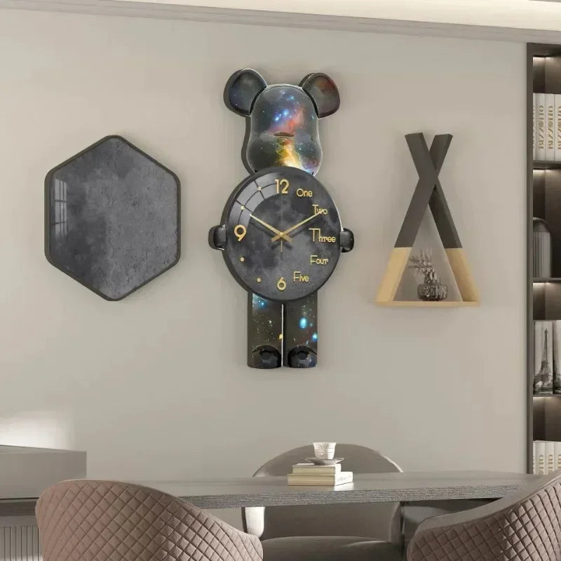 Large Bear Wall Clock – Creative Luxury