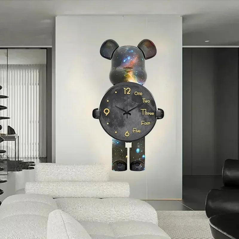 Large Bear Wall Clock – Creative Luxury