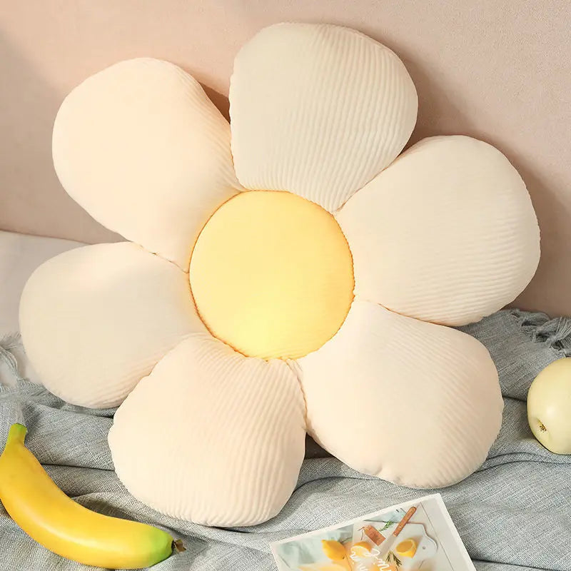 Sunflower & Daisy Petal Pillows – Cozy Home Décor