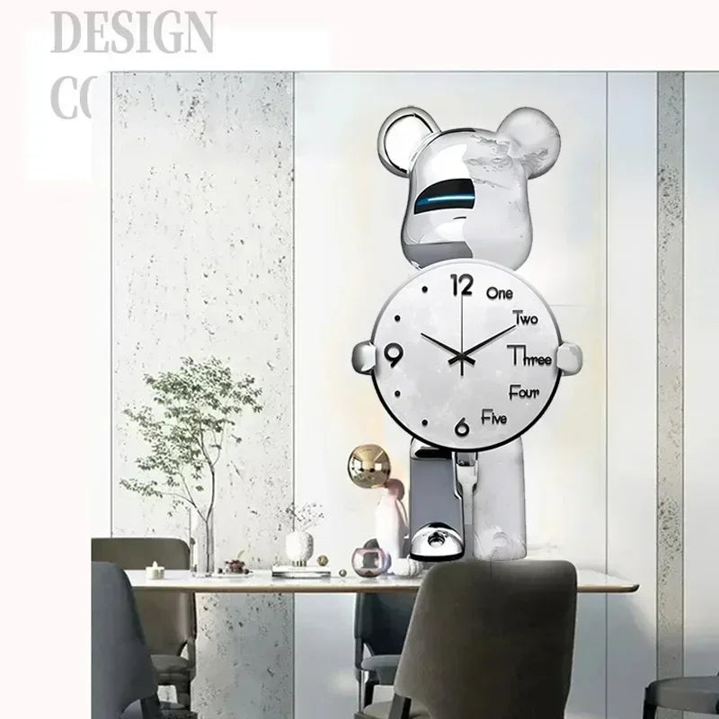 Large Bear Wall Clock – Creative Luxury