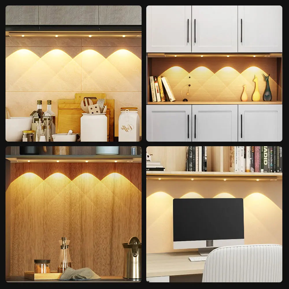 Ultra-Thin Motion Sensor LED Night Light – USB Rechargeable