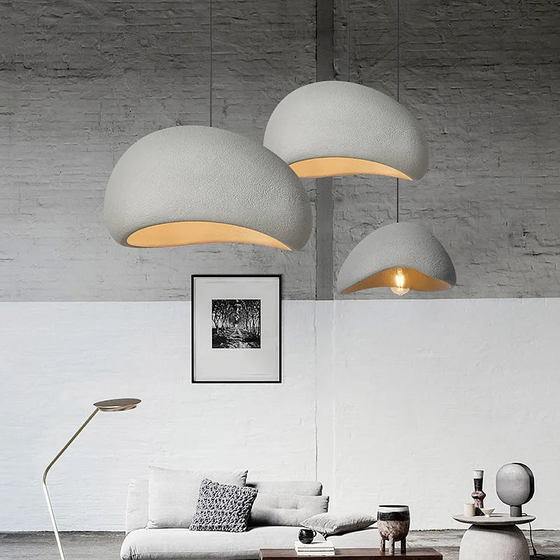 Nordic Wabi Sabi Pendant Lamp – Modern Ceiling Light