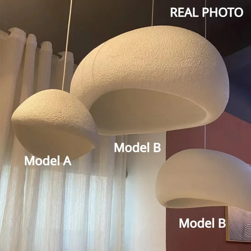 Nordic Wabi Sabi Pendant Lamp – Modern Ceiling Light
