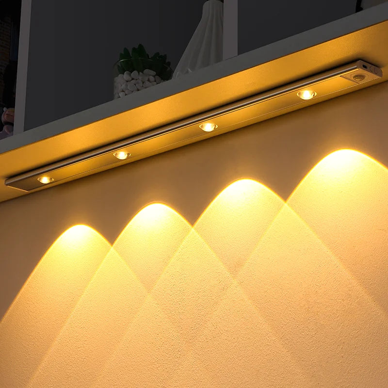 Ultra-Thin Motion Sensor LED Night Light – USB Rechargeable