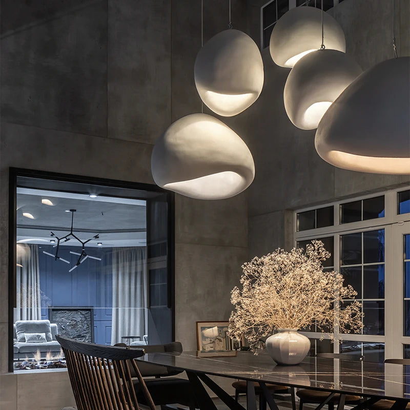Nordic Wabi Sabi Pendant Lamp – Modern Ceiling Light