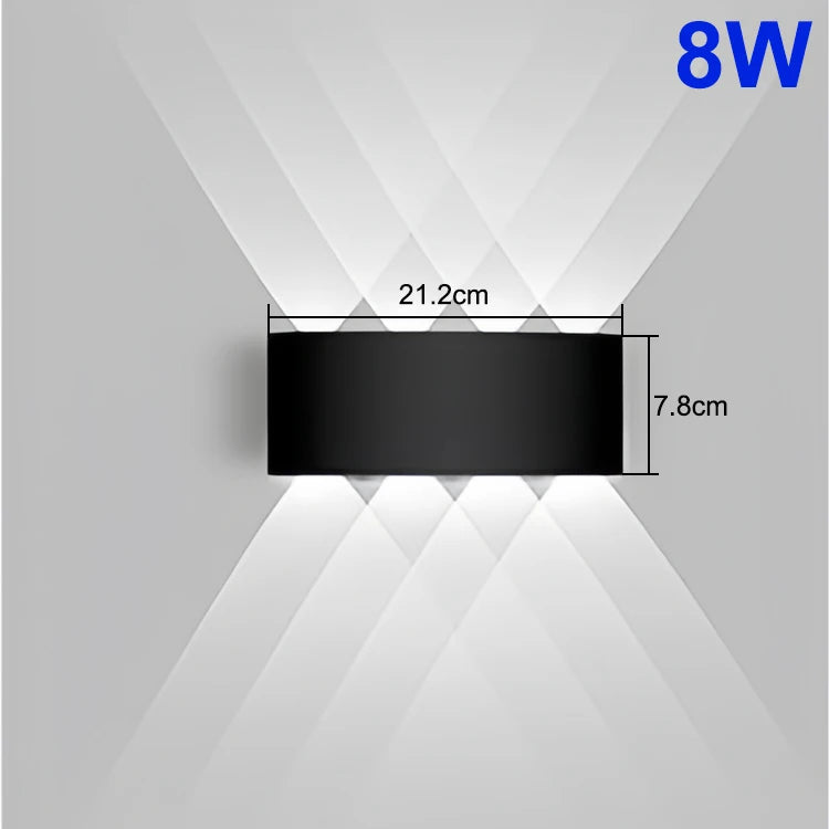 Up & Down LED Wall Lamp – Indoor & Outdoor Lighting