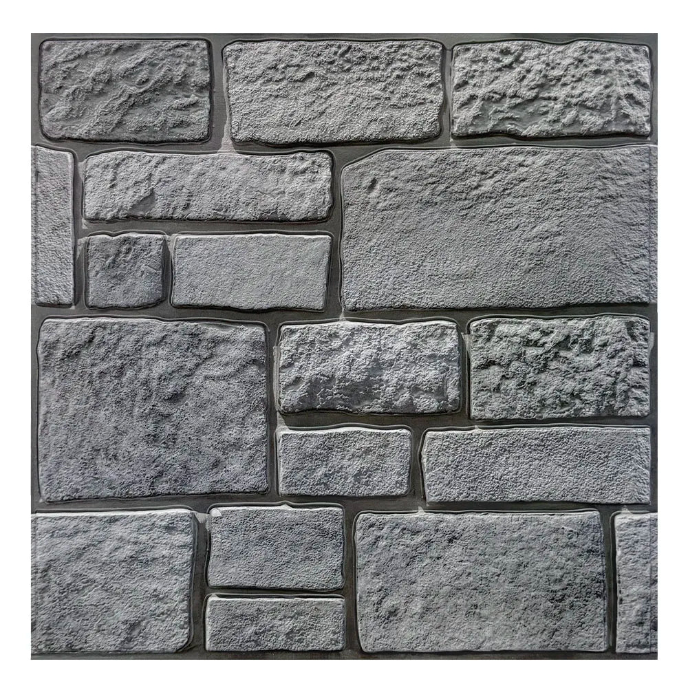 3D Faux Stone Wall Panels – Peel & Stick Décor