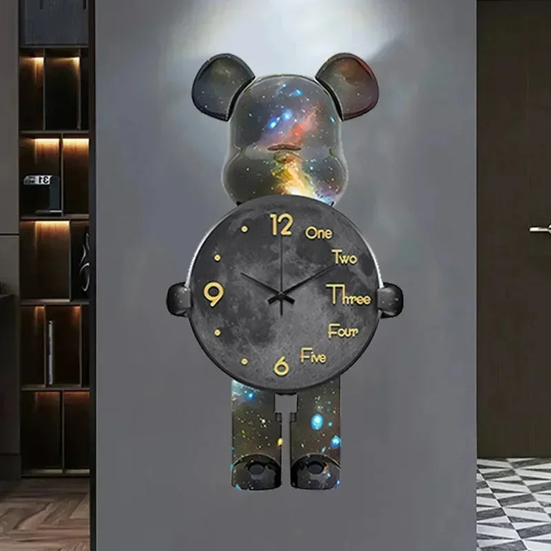 Large Bear Wall Clock – Creative Luxury
