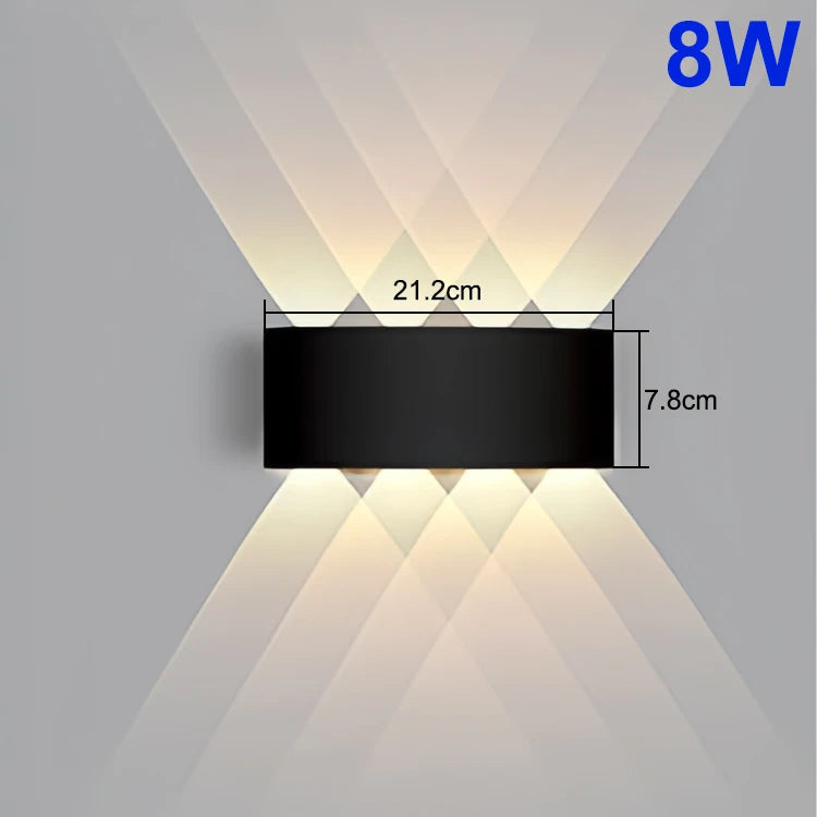 Up & Down LED Wall Lamp – Indoor & Outdoor Lighting