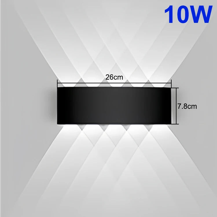 Up & Down LED Wall Lamp – Indoor & Outdoor Lighting