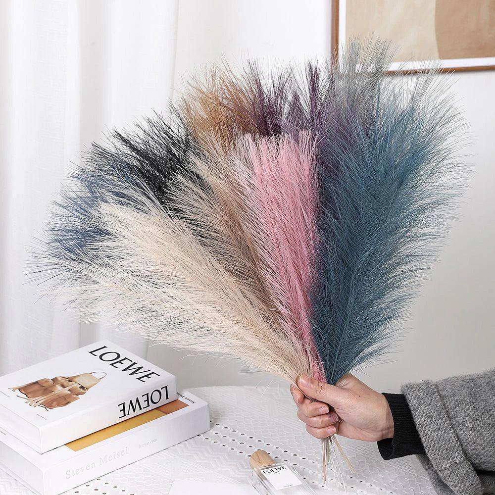 Fluffy Pampas Grass – Boho Artificial Floral Décor