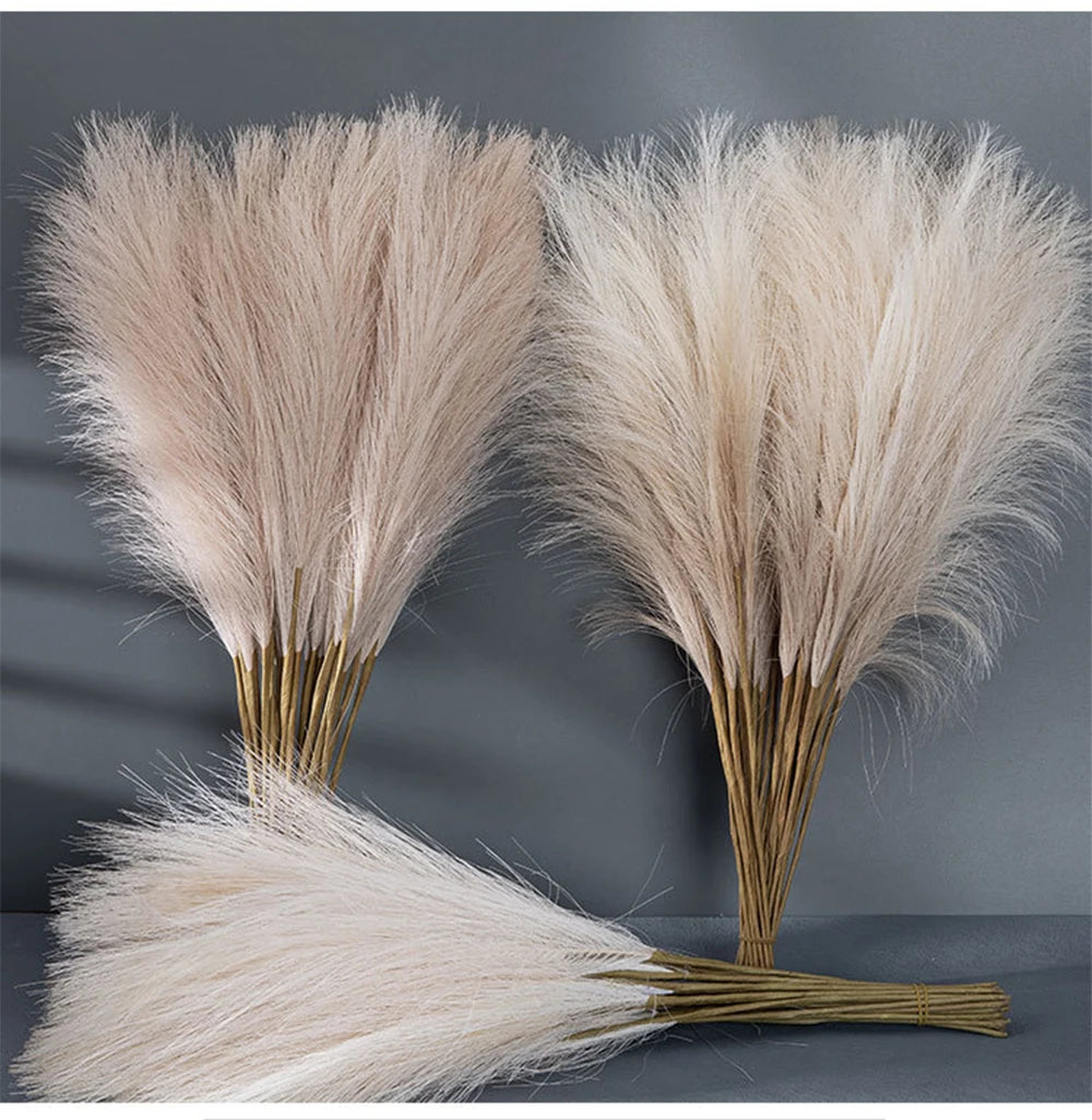 Fluffy Pampas Grass – Boho Artificial Floral Décor