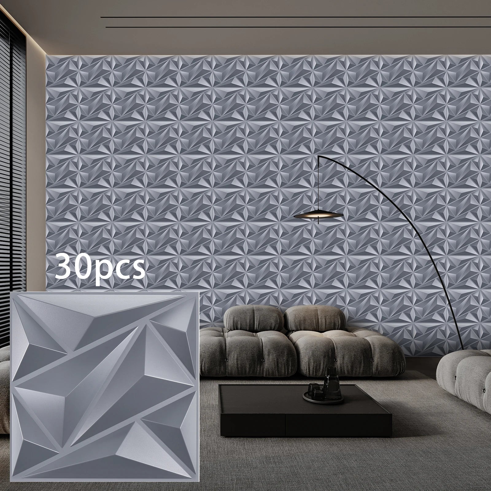 Textured Indoor Wall Panel – Modern Decorative Design