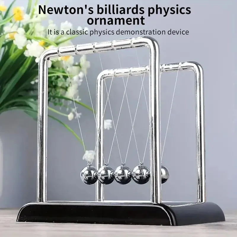 Newton’s Cradle – Physics Ornament & Stress Relief Toy