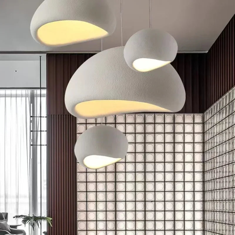 Nordic Wabi Sabi Pendant Lamp – Modern Ceiling Light