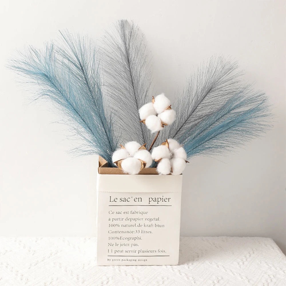 Fluffy Pampas Grass – Boho Artificial Floral Décor